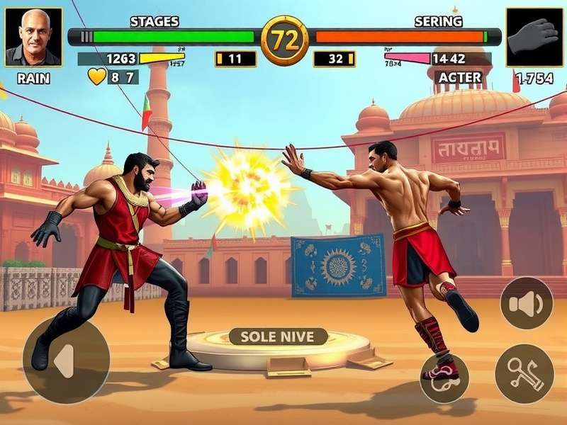 Muscular Punch Raid Leader Indian festival event screenshot